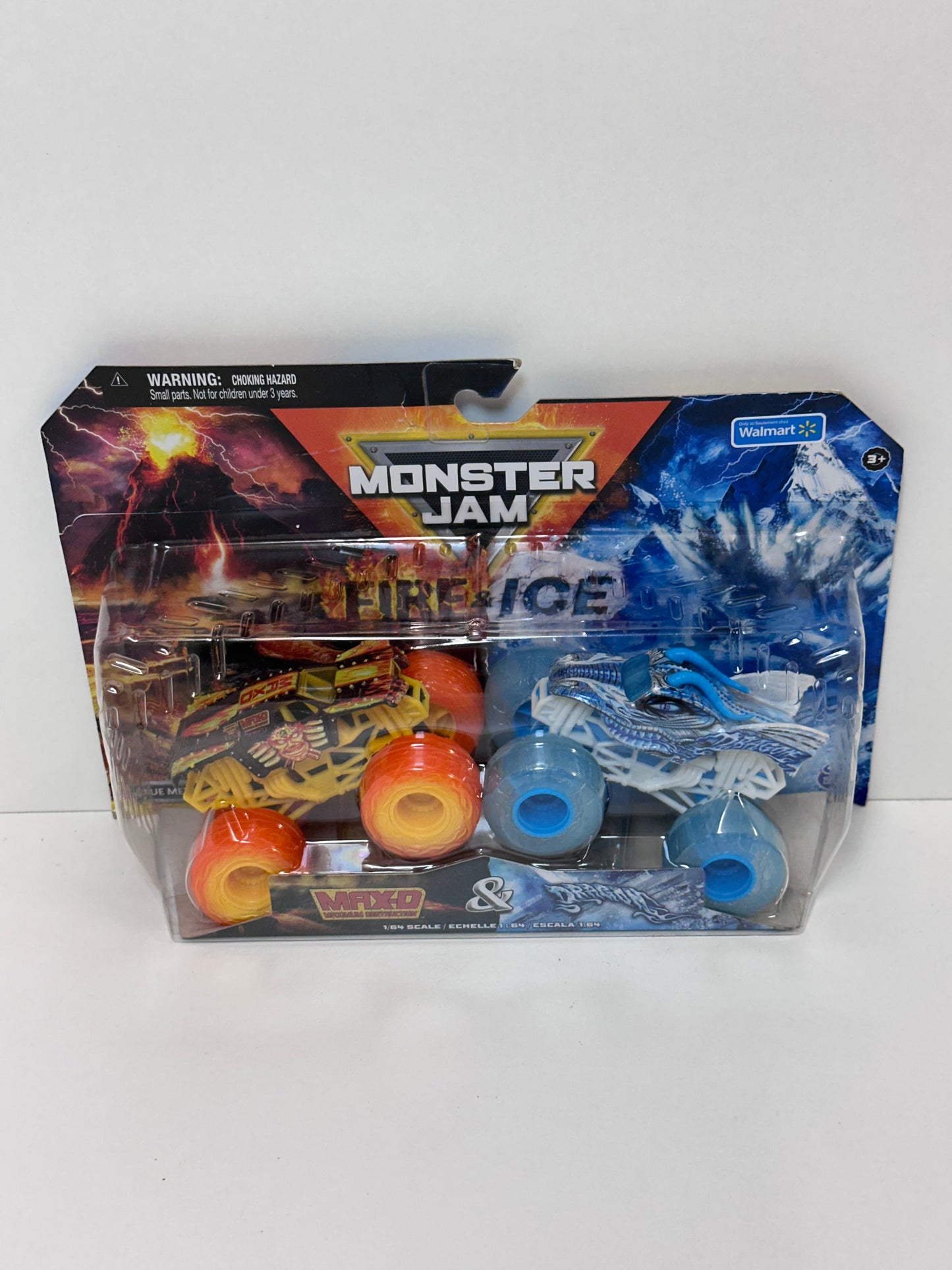 Max-D & Dragon Fire & Ice Twin Pack 1:64