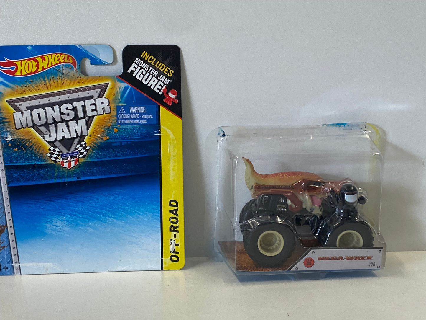 Mega Wrex 1:64 w/Figure, Hot Wheels/Monster Jam