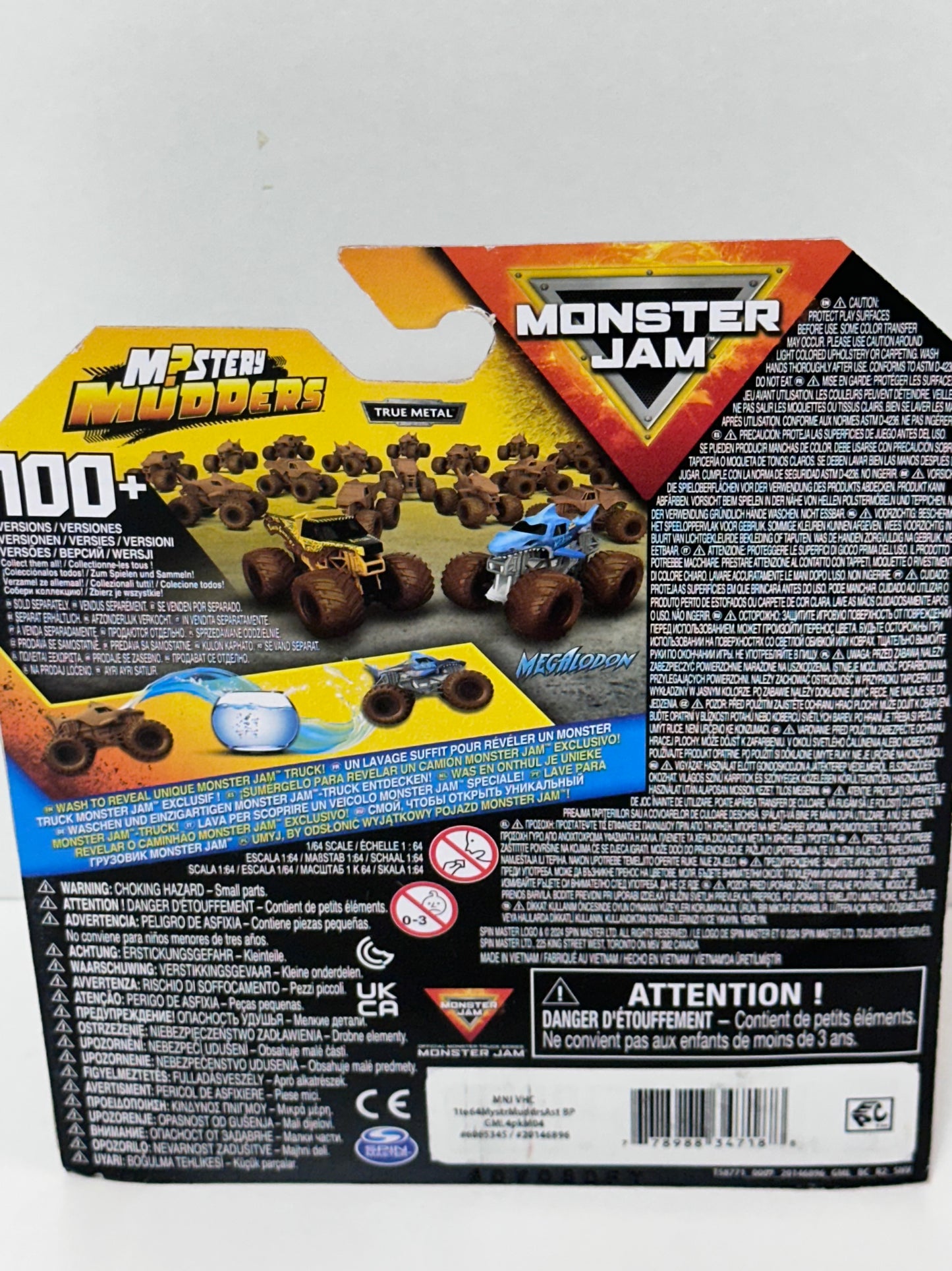 Megalodon Mystery Mudder 1:64 Assorted