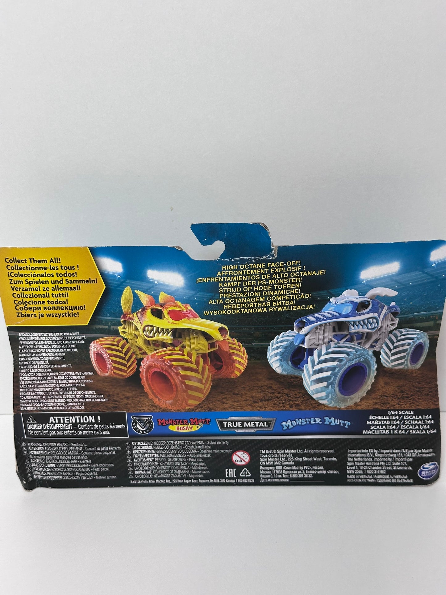 Horse Power & Octon8er Fire & Ice Double Pack 1:64 *BAD CARD*