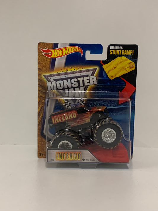 Inferno 1:64 w/Stunt Ramp, Hot Wheels/Monster Jam