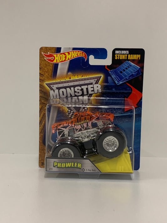 Prowler (X-ray Body)  1:64 w/Stunt Ramp, Hot Wheels/Monster Jam