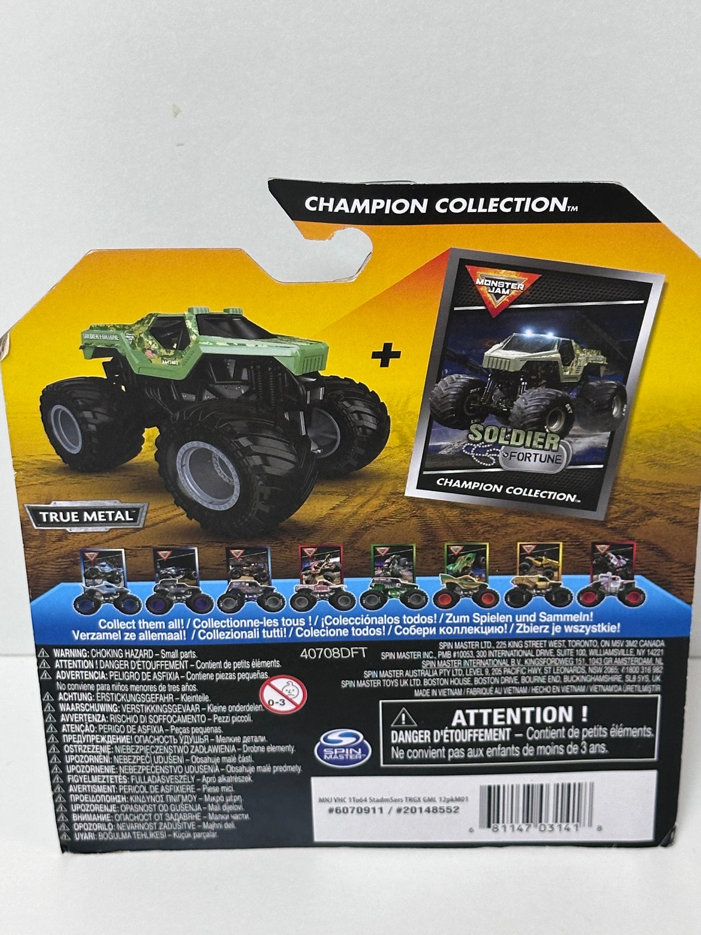 Soldier Fortune, Champion Edition, 1:64