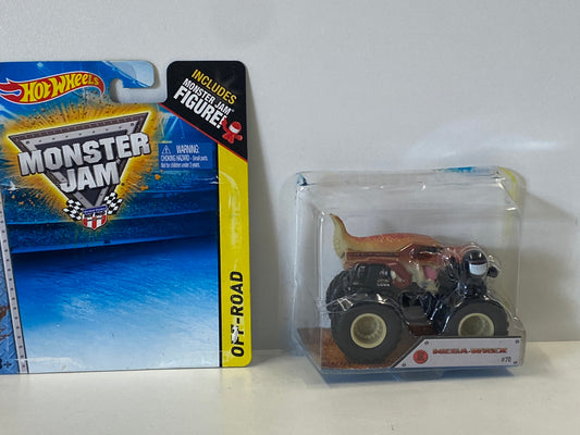 Mega Wrex 1:64 w/Figure, Hot Wheels/Monster Jam