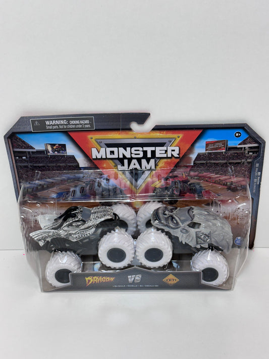 Dragon VS Yeti Double Pack 1:64