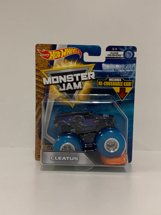 Cleatus w/ RE- Crushable Car, Hot Wheels/Monster Jam