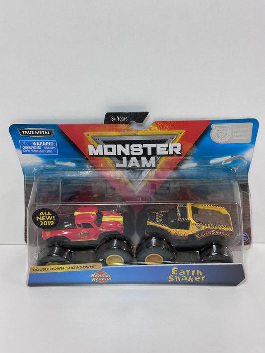 Radical Rescue & Earth Shaker Double Pack 1:64 *Loose Bubble*