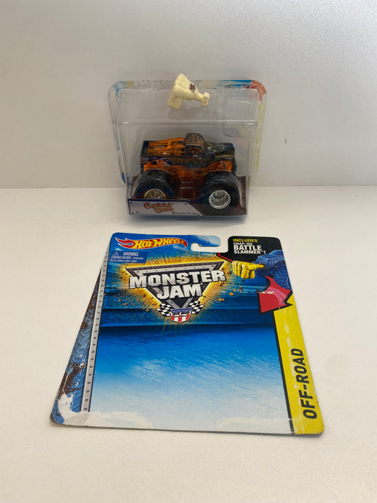 Captain's Curse, 1:64 w/Battle Slammer, Hot Wheels/Monster Jam ( LOOSE BUBBLE)