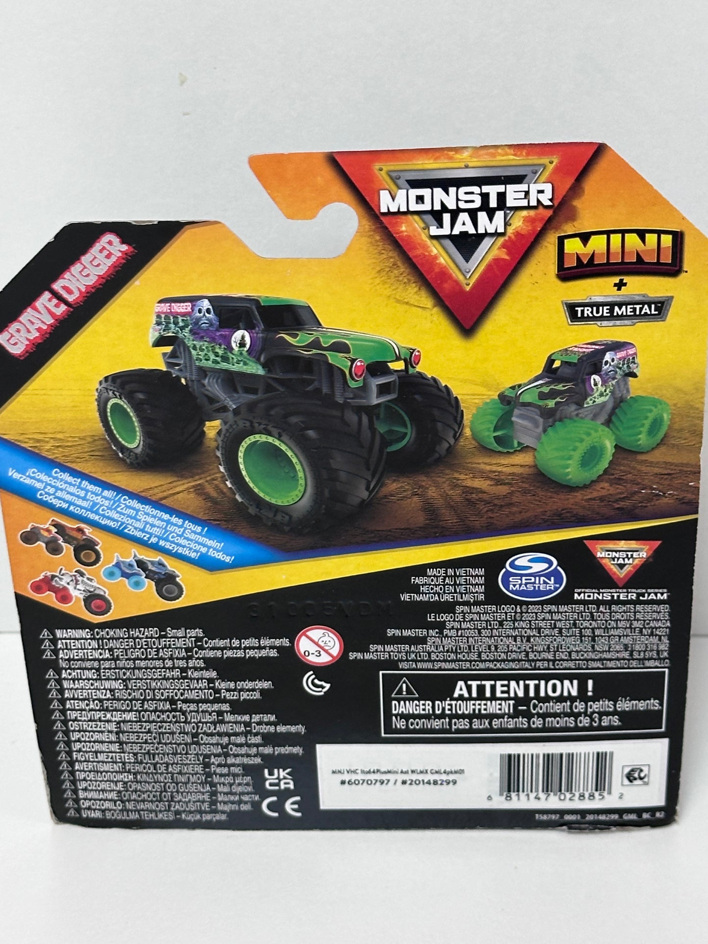 1:64 Grave Digger & 1:87 Grave Digger Mini Pack