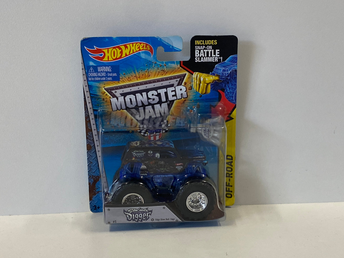 Sonuva Digger, w/ Battle Slammer, Hot Wheels/Monster Jam