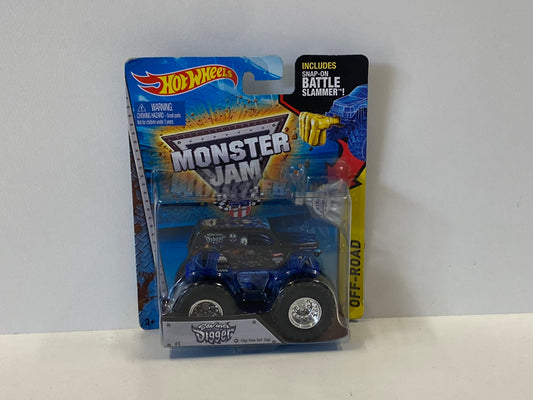 Sonuva Digger, w/ Battle Slammer, Hot Wheels/Monster Jam
