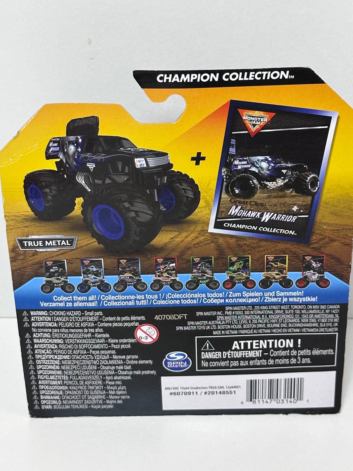 Mohawk Warrior, Champion Edition, 1:64