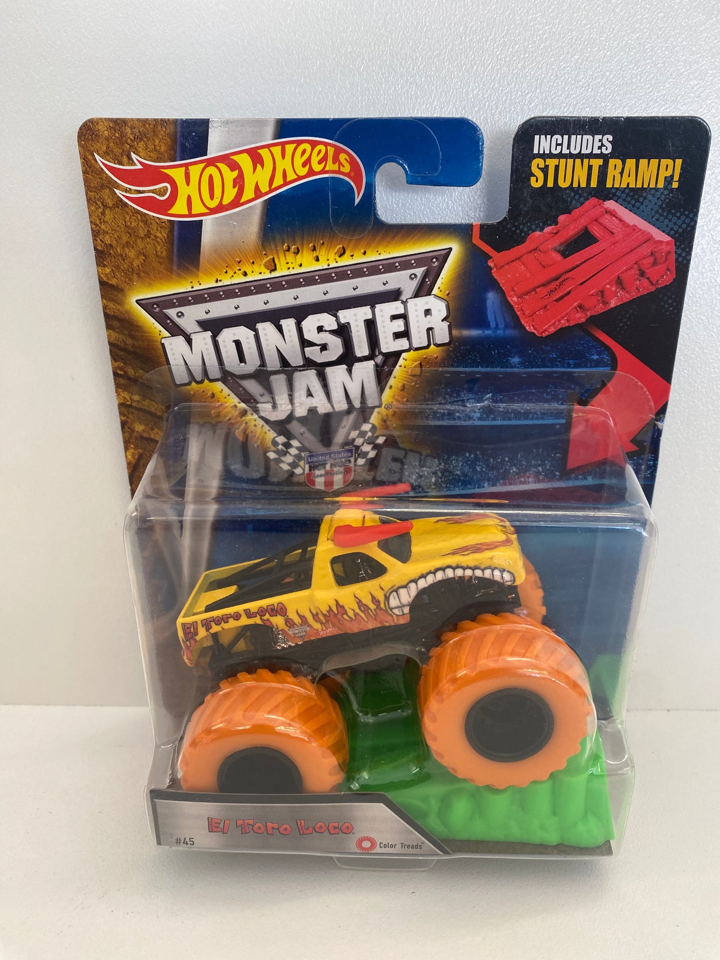 El Toro Loco 1:64 w/ Stunt Ramp , Hot Wheels/Monster Jam