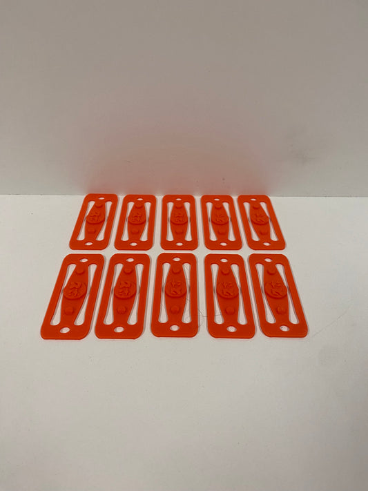 Track Connectors - x10 Pack - (Hot Wheels 6-Lane Clip on)